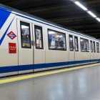 Archivo - Tren de Metro de Madrid.