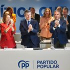Alberto Núñez Feijóo preside el Comité Ejecutivo Nacional del PP.