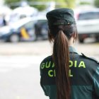 Archivo - Agente de la Guardia Civil.