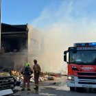 Nave incendiada