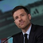Xabi Alonso, en su presentación como nuevo técnico del Real Madrid.
