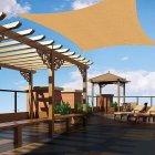 Toldo vela de sombra impermeable de Ankuka