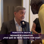 Federico Jiménez Losantos responde a las preguntas de Bertrand Ndongo sobre Vox.