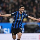 Taremi celebra un gol con el Inter de Milán.