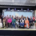 foto grupal de La Familia de la Tele, en Madrid el pasado 5 de mayo.