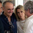 Mario Conde y María José de Castellví.