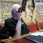 Patricia Úriz, exmujer de Koldo García, durante su declaración ante la Comisión de Investigación sobre el ‘caso Koldo’ en el Senado.