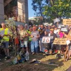 Novena manifestación contra la gestión de la dana.