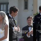 El momento más conmovedor de la boda: el novio recita sus votos en lengua de signos para incluir a los padres sordos de la novia.