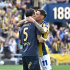 ROSARIO, ARGENTINA - SEPTEMBER 14: <<enter caption here>> at Estadio Gigante de Arroyito on September 14, 2025 in Rosario, Argentina. (Photo by Luciano Bisbal/Getty Images)