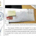 Imagen del informe de la UCO con los sobres con dinero del PSOE a Ábalos