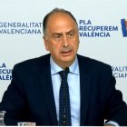 El conseller de Emergencias, Juan Carlos Valderrama