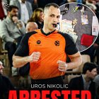 Uros Nikolic, arrestado