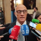 El presidente del Banco Sabadell, Josep Oliu, atiende a los medios en Oviedo con motivo de su asistencia a la ceremonia de entrega de los Premios Princesa de Asturias.
EUROPA PRESS
24/10/2025