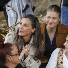 La Reina Letizia y la Princesa Leonor, en Valdesoto este sábado 25.