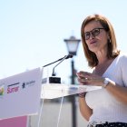 La parlamentaria andaluza y coordinadora de Movimiento Sumar Andalucía Esperanza Gómez.