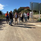 El conseller de Agricultura, Miguel Barrachina, visita actuaciones de reparación de caminos rurales