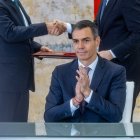 El presidente del Gobierno, Pedro Sánchez