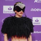 La cantante Rosalía durante la entrega de Los40 Music Awards Santander 2025