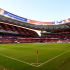 MADRID, SPAIN - NOVEMBER 08: General view inside the stadium prior to the LaLiga EA Sports match between Atletico de Madrid and Levante UD at Riyadh Air Metropolitano on November 08, 2025 in Madrid, Spain. (Photo by Denis Doyle/Getty Images)
