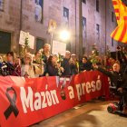 Pancarta con le lema 'Mazón a presó' en la concentarción celebrada este domingo en València

EUROPA PRESS
09/11/2025