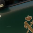 Simulacion de un coche camuflado de la Guardia civil