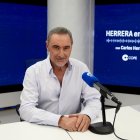 Carlos Herrera, en los estudios de COPE.