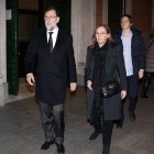 Mariano Rajoy y Elvira Fernández.