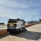 Servicio de limpieza de la playa de Torreblanca