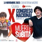 Cartel del X Congreso Nacional contra la Muerte Súbita