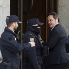 El fiscal General del Estado, Álvaro García Ortiz, a su llegada al Tribunal Supremo.