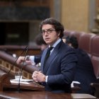 El diputado de VOX José María Figaredo durante una sesión plenaria en el Congreso de los Diputados, a 11 de noviembre de 2025, en Madrid (España). 
Alberto Ortega / Europa Press
11 NOVIEMBRE 2025