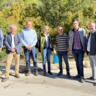 Visita del ayuntamiento de Xàbia a las zonas de trabajo