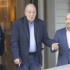 Juan Carlos I, el pasado 5 de noviembre en Galicia.