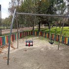 Imagen de archivo de un columpio.