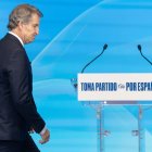 El presidente del Partido Popular, Alberto Núñez Feijóo.