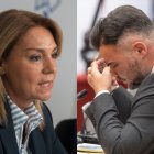 Susana Camarero (PP) y Gabriél Rufián (ERC)