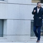 El empresario Víctor de Aldama a su llegada al interrogatorio del juez instructor del caso Koldo