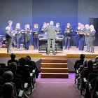 Un concierto anterior de la Coral de la Unió Musical de La Nucía.