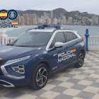 Vehículo de Policía Nacional en Benidorm
