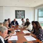 Una sesión de la junta rectora del Patronato de Turismo en Alicante.