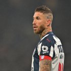 MONTERREY, MEXICO - NOVEMBER 26: Sergio Ramos of Monterrey looks on during the quarterfinals first leg match between Monterrey and America as part of the Torneo Apertura 2025 Liga MX at BBVA Stadium on November 26, 2025 in Monterrey, Mexico. (Photo by Azael Rodriguez/Getty Images)