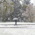 Imagen de una nevada en noviembre.