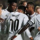 Los jugadores del Madrid se animan en la Champions