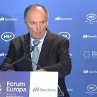 José Vicente Morata, esta mañana en el Forum Nueva Economía.