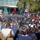 La marcha desembocó en la Plaça de la Unió Musical donde se leyeron los manifiestos.