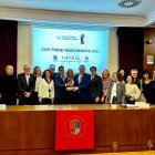 Acto de entrega del premio.