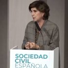 La expresidenta del PP vasco, María San Gil, presenta Sociedad Civil Española