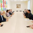 Luis Barcala con los presidentes de las Entidades de Gestión y Modernización de las Áreas Industriales.