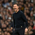 Xabi Alonso dio la cara en la rueda de prensa.